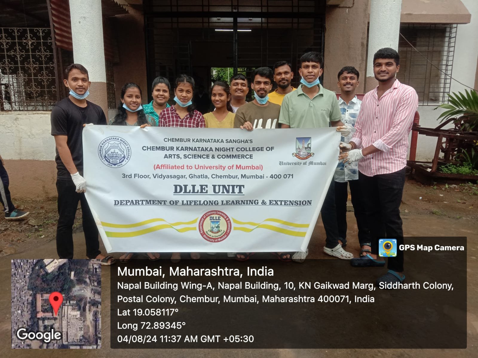Chembur Karnataka Night College Sharing and Caring